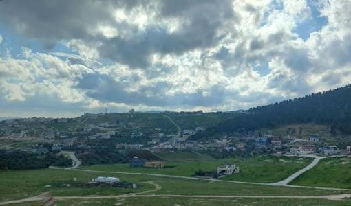 مساحات خضراء من محافظة عجلون شمال غرب المملكة