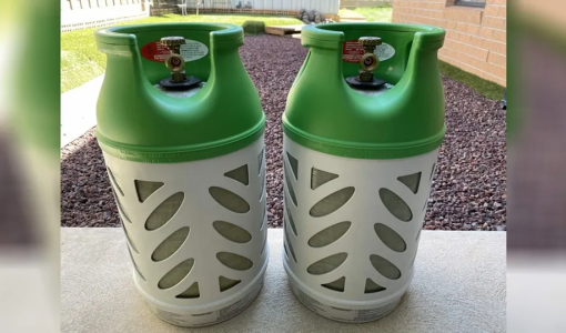 أسطوانات غاز بلاستيكية