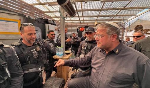 المتطرف بن غفير يقتحم المسجد الأقصى/ القدس المحتلة 20/2/2026 | منصة إكس