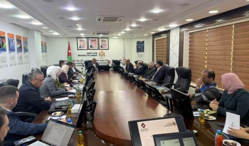 من إطلاق مشروع التحول الرقمي في وزارة العمل 22/2/2026 | وزارة العمل