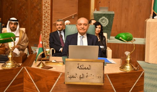 مندوب الأردن الدائم لدى جامعة الدول العربية السفير أمجد العضايلة 11/2/2026 | بترا