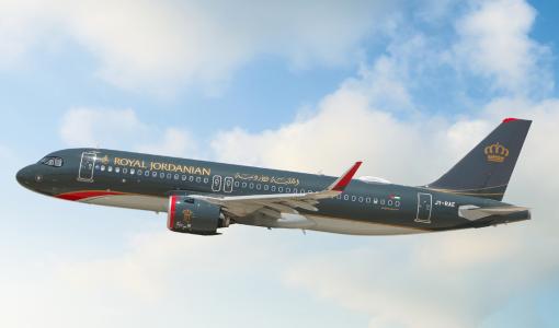 إحدى طائرات الملكية الأردنية