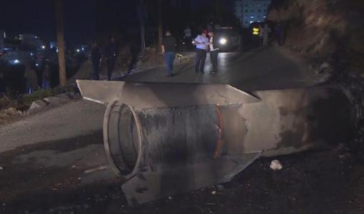 بقايا صاروخ إيراني أسقطته الدفاعات الجوية الأردنية | أرشيفية