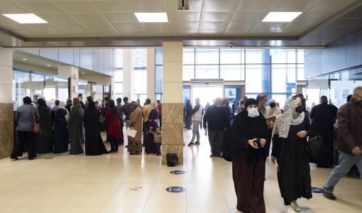 قسم الاستقبال في المبنى الجديد لطوارئ البشير | أرشيفية حبر