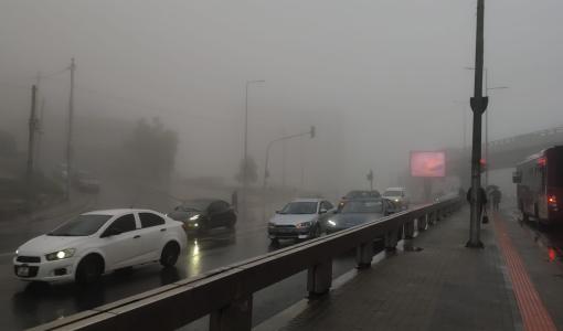 أحد شوارع العاصمة عمان خلال أجواء ماطرة | حسنى