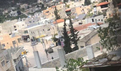 جانب من اقتحام  بلدة بيت فوريك شرق نابلس 13/4/2026 | فلسطين بوست