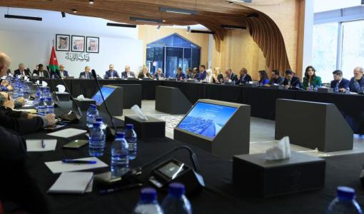 من اللقاء الذي جمع حسان بإعلاميين وصحفيين 21/4/2026 | رئاسة الوزراء