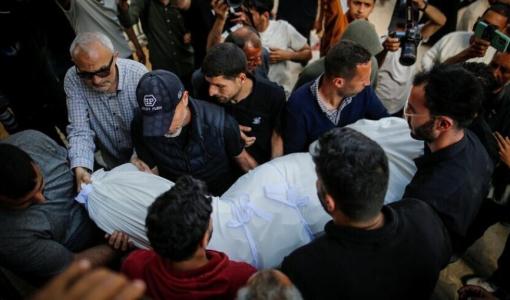 تشييع شهيد في قطاع غزة | الأناضول