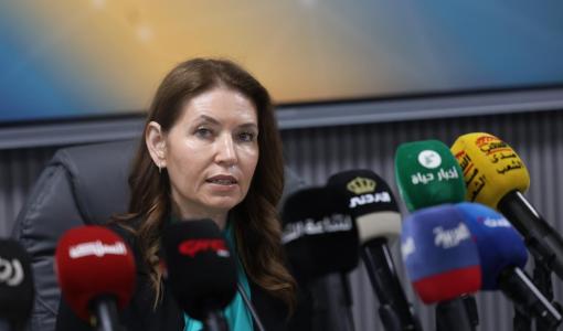 لارا الخطيب الرئيس التنفيذي لمجلس مفوضي هيئة تنظيم قطاع الاتصالات 5/5/2026