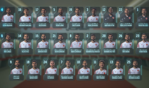 تشكيلة منتخب النشامى النهائية لكأس العالم 2026