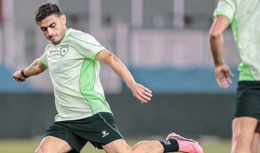 من تدريبات المنتخب الأردني