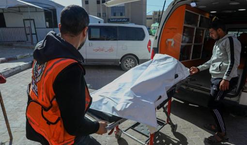 نقل جثمان شهيد إلى مستشفى ناصر في خانيونس 6/52026 | الأناضول