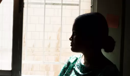 عاملة بنغالية مقيمة في الأردن | تعبيرية حبر