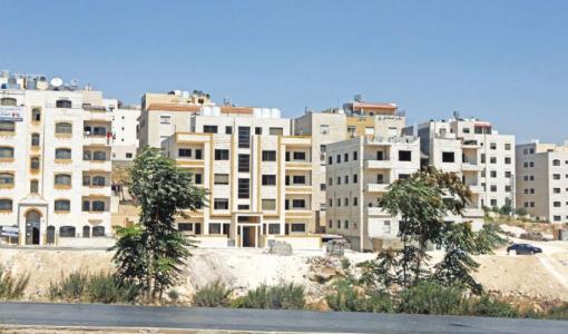 مبان سكنية في إحدى مناطق العاصمة عمان