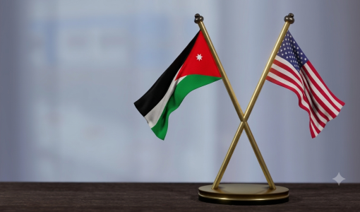 العلمان الأردني والأمريكي