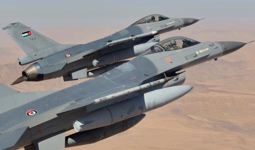 طائرتان تابعتان للقوات الجوية الأردنية | تعبيرية