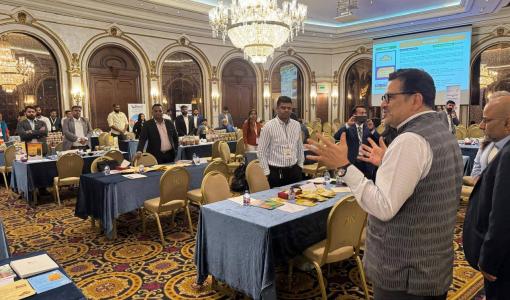 جانب من النسخة الثالثة من معرض الغذاء وتكنولوجيا الغذاء 2025