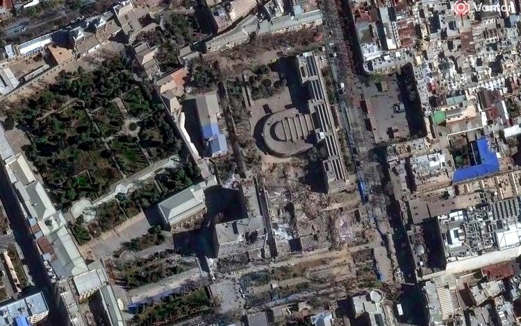 صورة التُقطت بالأقمار الاصطناعية تُظهر آثار الدمار في طهران نتيجة الغارات | أسوشييتد برس