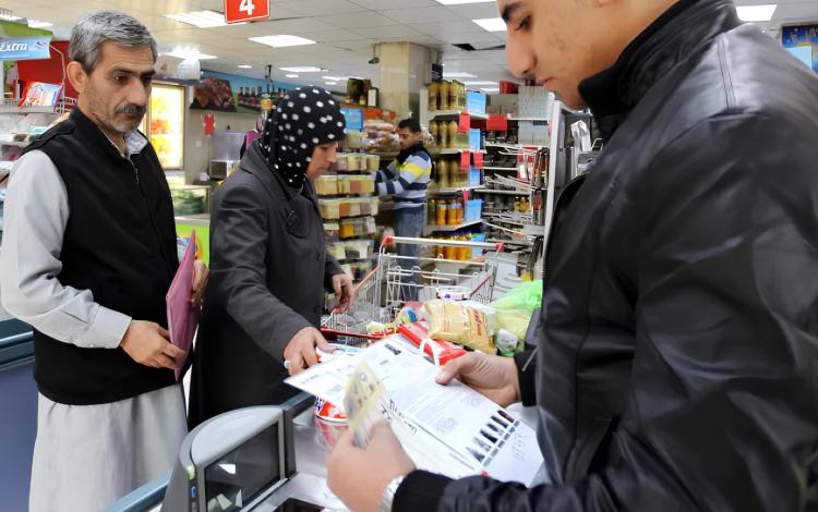 أحد المتاجر في الأردن | رويترز