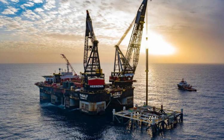 حقل ليفياثان  في البحر الأبيض المتوسط أحد مصادر الغاز الرئيسية التي يعتمد عليها الأردن | شركة نيوميد إنرجي