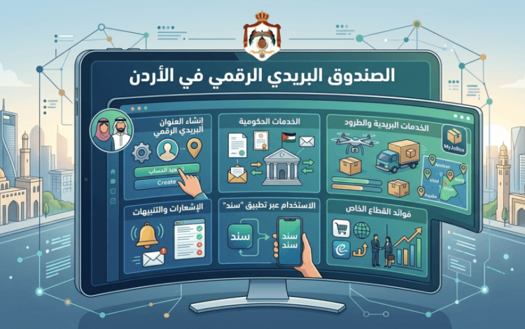خدمات الصندوق البريدي الرقمي | مولدة بالذكاء الاصطناعي