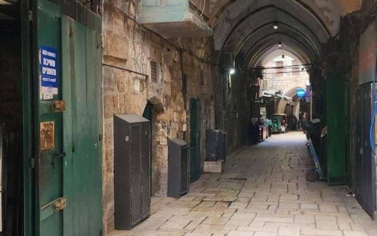 البلدة القديمة في مدينة القدس المحتلة فارغة 7/4/2026 | فلسطين بوست