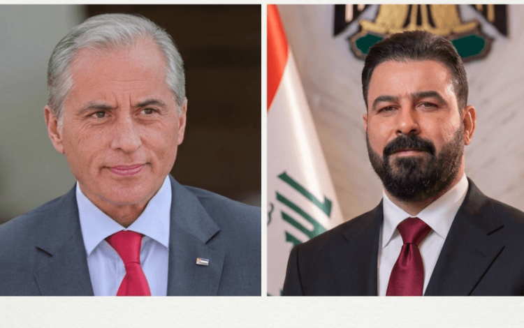 رئيس الوزراء جعفر حسان ونظيره العراقي علي الزيدي