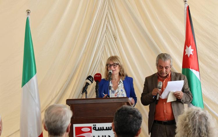 من افتتاح المركز الأردني الإيطالي للتدريب والتأهيل في ناعور 12/4/2026 | وزارة العمل