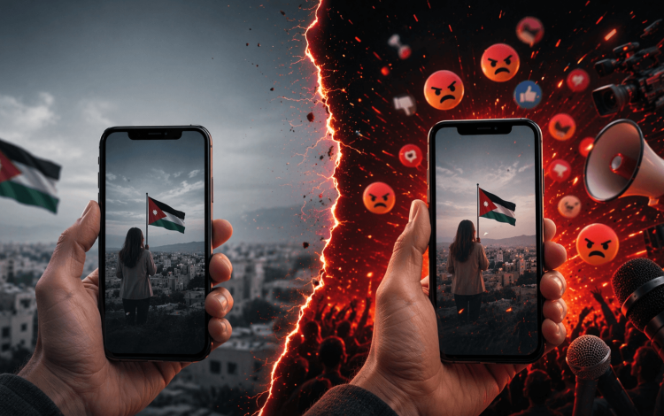 تعبيرية لمواقع التواصل في الأردن
