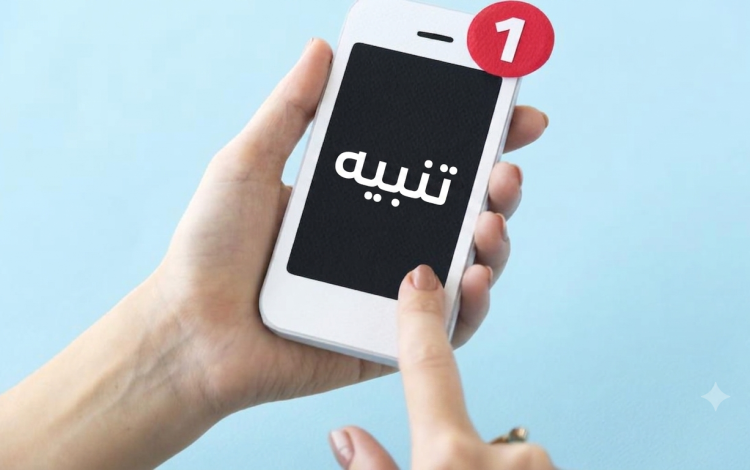صورة تعبيرية لرسالة تحذيرية