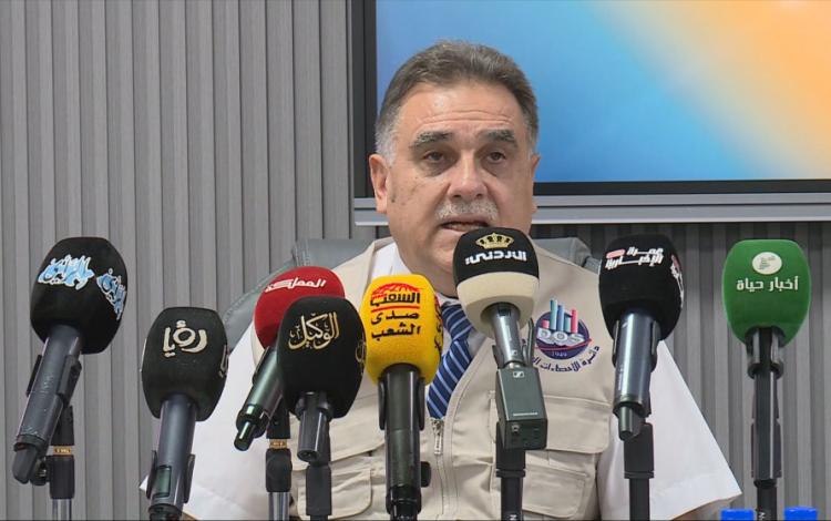 المدير العام لدائرة الإحصاءات العامة حيدر فريحات خلال منتدى التواصل الحكومي في وزارة الاتصال الحكومي | المملكة