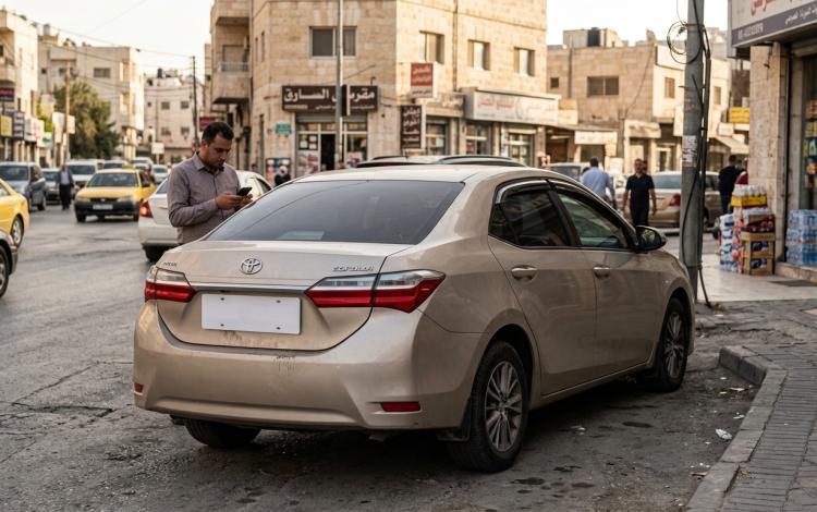صورة مولدة بالذكاء الاصطناعي للوحة أرقام مركبة مخفية