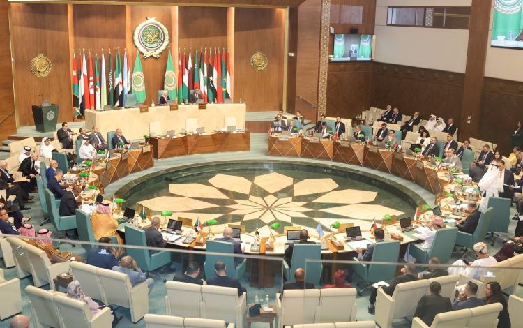 من اجتماعات الدورة الـ166 لمجلس جامعة الدول العربية على مستوى المندوبين 5/9/2026